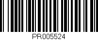 Código de barras (EAN, GTIN, SKU, ISBN): 'PR005524'