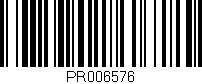 Código de barras (EAN, GTIN, SKU, ISBN): 'PR006576'