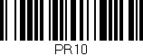 Código de barras (EAN, GTIN, SKU, ISBN): 'PR10'