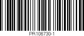 Código de barras (EAN, GTIN, SKU, ISBN): 'PR106730-1'