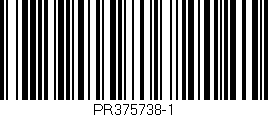 Código de barras (EAN, GTIN, SKU, ISBN): 'PR375738-1'