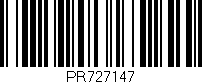 Código de barras (EAN, GTIN, SKU, ISBN): 'PR727147'