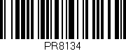 Código de barras (EAN, GTIN, SKU, ISBN): 'PR8134'