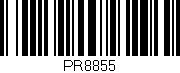 Código de barras (EAN, GTIN, SKU, ISBN): 'PR8855'