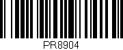 Código de barras (EAN, GTIN, SKU, ISBN): 'PR8904'
