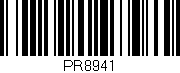 Código de barras (EAN, GTIN, SKU, ISBN): 'PR8941'