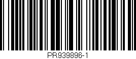 Código de barras (EAN, GTIN, SKU, ISBN): 'PR939896-1'