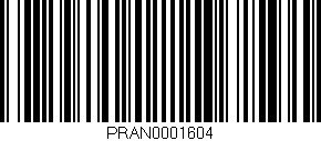 Código de barras (EAN, GTIN, SKU, ISBN): 'PRAN0001604'