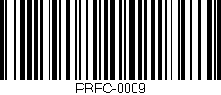 Código de barras (EAN, GTIN, SKU, ISBN): 'PRFC-0009'