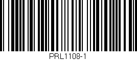 Código de barras (EAN, GTIN, SKU, ISBN): 'PRL1108-1'