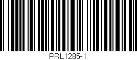 Código de barras (EAN, GTIN, SKU, ISBN): 'PRL1285-1'