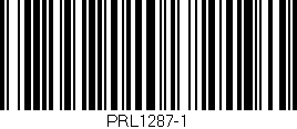 Código de barras (EAN, GTIN, SKU, ISBN): 'PRL1287-1'