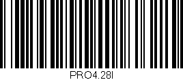 Código de barras (EAN, GTIN, SKU, ISBN): 'PRO4.28l'
