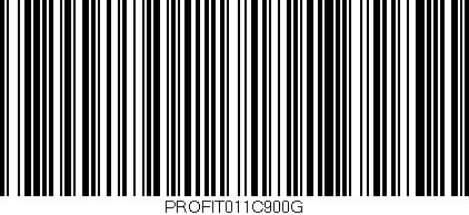 Código de barras (EAN, GTIN, SKU, ISBN): 'PROFIT011C900G'