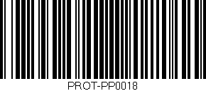Código de barras (EAN, GTIN, SKU, ISBN): 'PROT-PP0018'