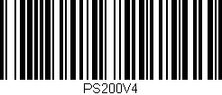 Código de barras (EAN, GTIN, SKU, ISBN): 'PS200V4'