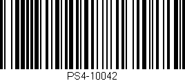 Código de barras (EAN, GTIN, SKU, ISBN): 'PS4-10042'