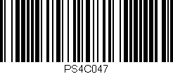 Código de barras (EAN, GTIN, SKU, ISBN): 'PS4C047'