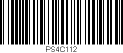 Código de barras (EAN, GTIN, SKU, ISBN): 'PS4C112'