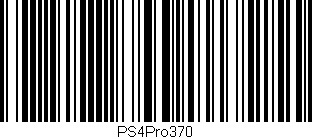 Código de barras (EAN, GTIN, SKU, ISBN): 'PS4Pro370'