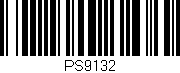 Código de barras (EAN, GTIN, SKU, ISBN): 'PS9132'