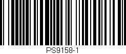 Código de barras (EAN, GTIN, SKU, ISBN): 'PS9158-1'