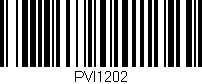 Código de barras (EAN, GTIN, SKU, ISBN): 'PVI1202'