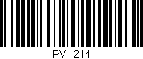 Código de barras (EAN, GTIN, SKU, ISBN): 'PVI1214'