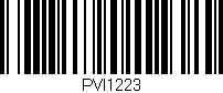 Código de barras (EAN, GTIN, SKU, ISBN): 'PVI1223'