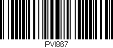 Código de barras (EAN, GTIN, SKU, ISBN): 'PVI867'