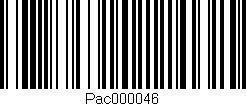 Código de barras (EAN, GTIN, SKU, ISBN): 'Pac000046'