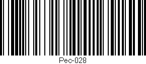 Código de barras (EAN, GTIN, SKU, ISBN): 'Pec-028'