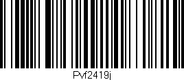 Código de barras (EAN, GTIN, SKU, ISBN): 'Pvf2419j'