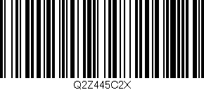 Código de barras (EAN, GTIN, SKU, ISBN): 'Q2Z445C2X'