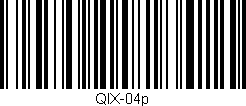 Código de barras (EAN, GTIN, SKU, ISBN): 'QIX-04p'