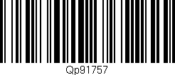 Código de barras (EAN, GTIN, SKU, ISBN): 'Qp91757'