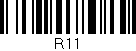 Código de barras (EAN, GTIN, SKU, ISBN): 'R11'