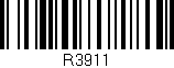 Código de barras (EAN, GTIN, SKU, ISBN): 'R3911'