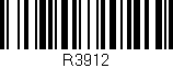 Código de barras (EAN, GTIN, SKU, ISBN): 'R3912'