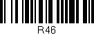 Código de barras (EAN, GTIN, SKU, ISBN): 'R46'