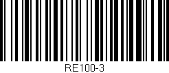 Código de barras (EAN, GTIN, SKU, ISBN): 'RE100-3'