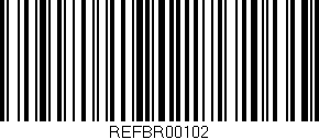 Código de barras (EAN, GTIN, SKU, ISBN): 'REFBR00102'