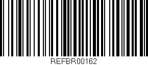 Código de barras (EAN, GTIN, SKU, ISBN): 'REFBR00162'