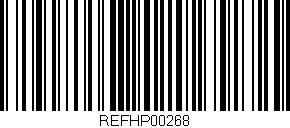 Código de barras (EAN, GTIN, SKU, ISBN): 'REFHP00268'