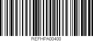 Código de barras (EAN, GTIN, SKU, ISBN): 'REFHPA00400'