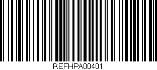 Código de barras (EAN, GTIN, SKU, ISBN): 'REFHPA00401'