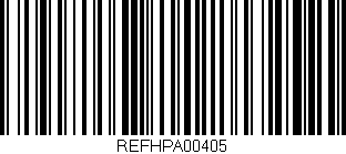 Código de barras (EAN, GTIN, SKU, ISBN): 'REFHPA00405'