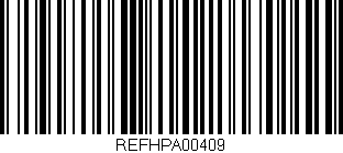 Código de barras (EAN, GTIN, SKU, ISBN): 'REFHPA00409'