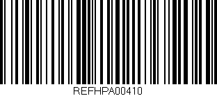 Código de barras (EAN, GTIN, SKU, ISBN): 'REFHPA00410'