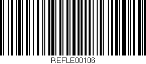 Código de barras (EAN, GTIN, SKU, ISBN): 'REFLE00106'